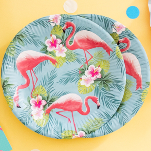 flamingo zeleni tanjiri uzivo