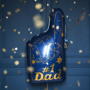 1 dad plavi balon uzivo
