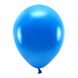 eco metalik tamno plavi baloni 30cm