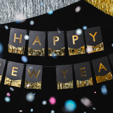 Baner Happy New Year - 135cm