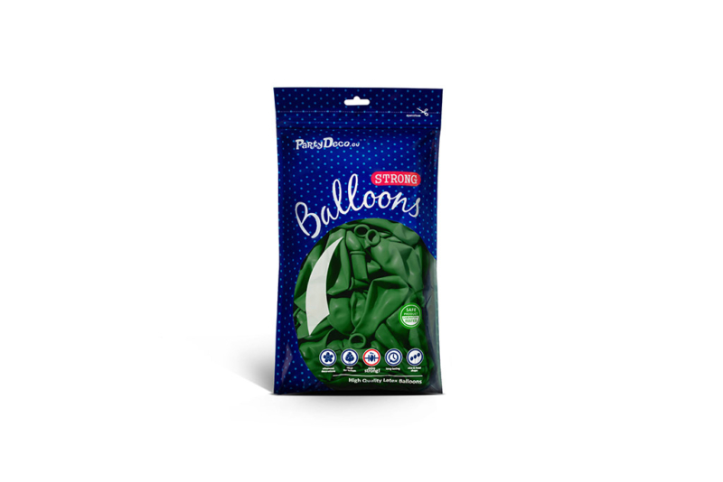 Mat Emerald zeleni 12cm - 100 kom