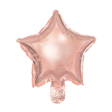 Zvezda rose gold 21cm - 5 kom