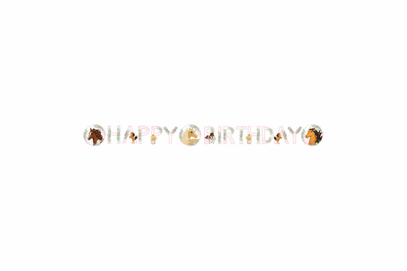 Baner Beautiful Horses - 140cm