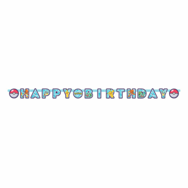 Baner Happy Birthday - 180cm