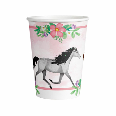 Čaše Beautiful Horses 250ml - 8 kom