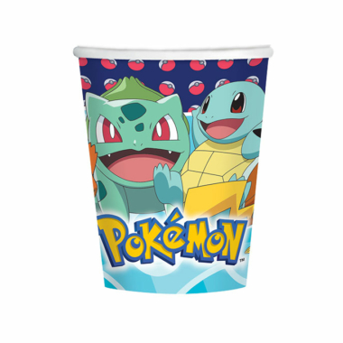 Čaše Pokemon 250ml - 8 kom