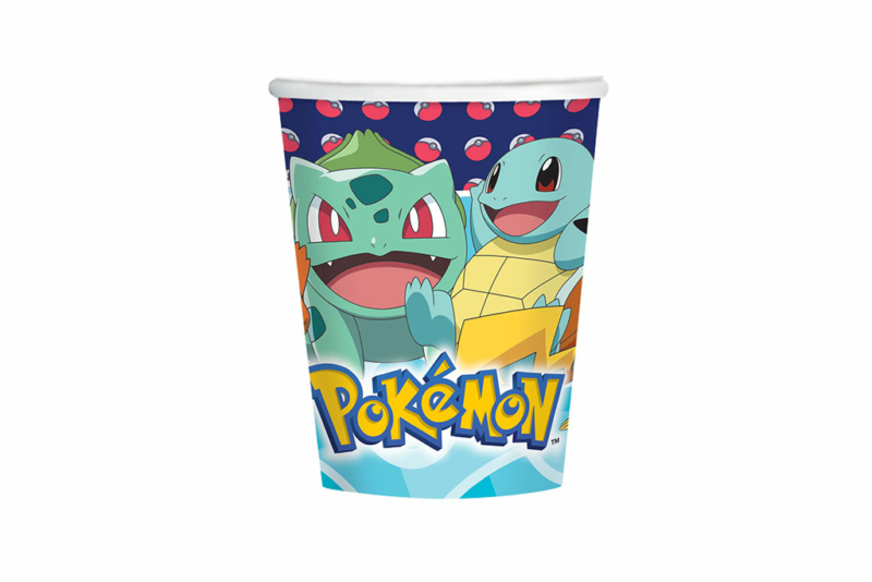 Čaše Pokemon 250ml - 8 kom