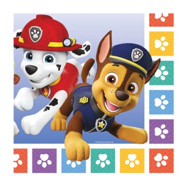 Salvete Paw Patrol  33cm - 16 kom