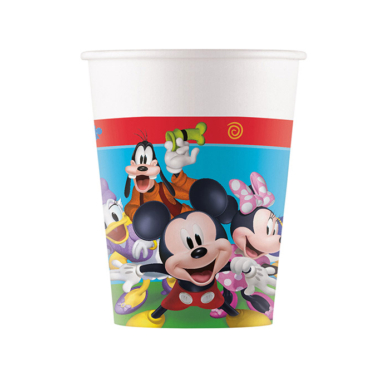 Čaše Mickey rock the house 200ml - 8 kom