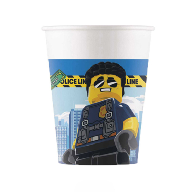 Čaše Lego City 200ml - 8 kom