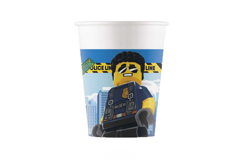 Čaše Lego City 200ml - 8 kom