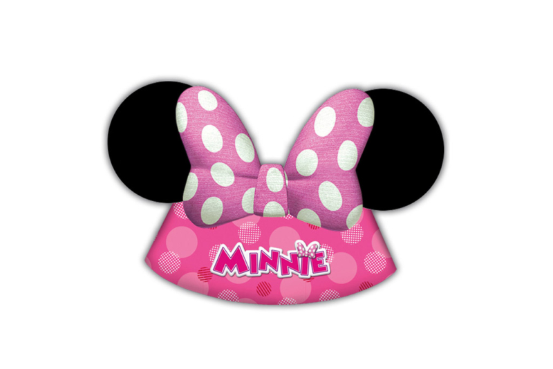 Kapice Minnie Mouse - 6 kom