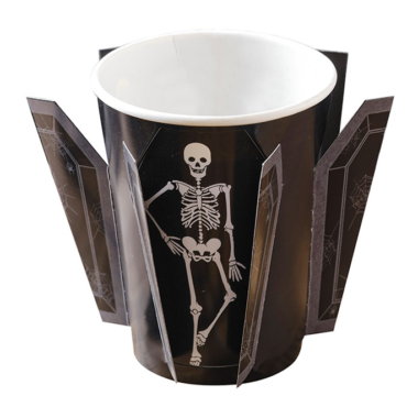 Čaše Skeleton 250ml - 8 kom