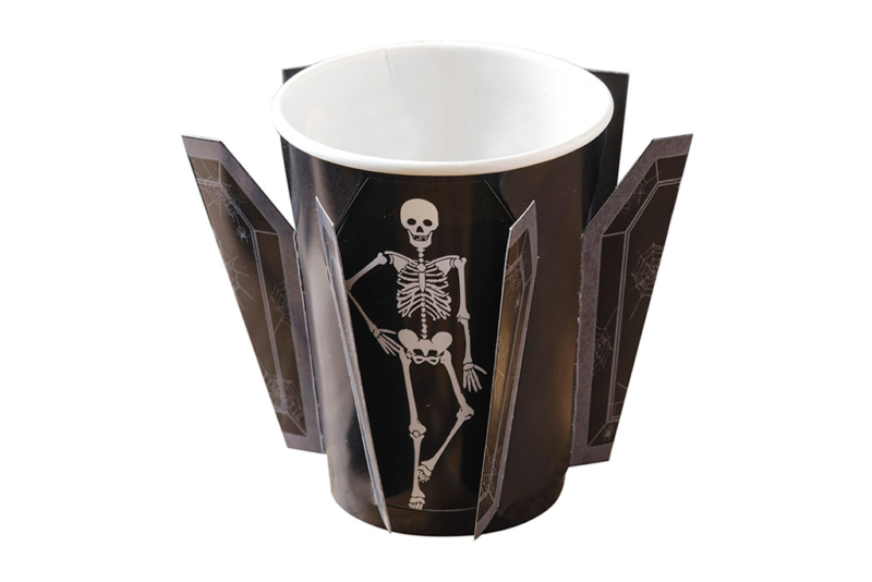 Čaše Skeleton 250ml - 8 kom