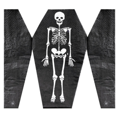 Salvete Skeleton 16cm - 16 kom