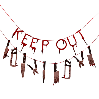 Baner Keep Out - 1.5m