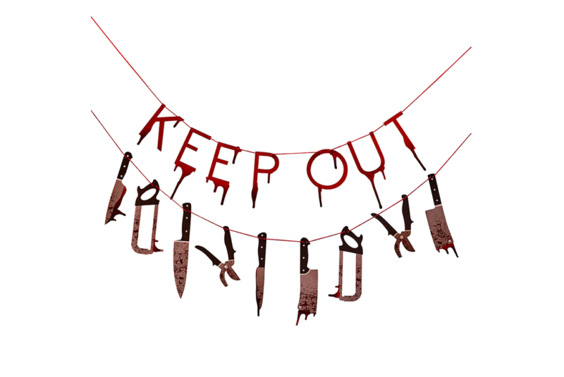 Baner Keep Out - 1.5m