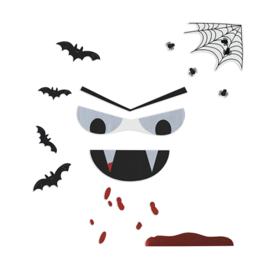 Stikeri za vrata - Halloween Vampire