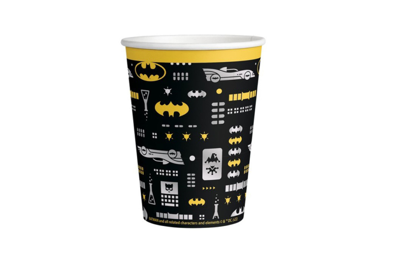 Čaše Batman 250ml - 8 kom