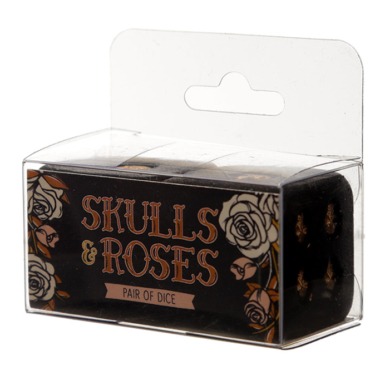 Set kockica Skulls and Roses - 2 kom