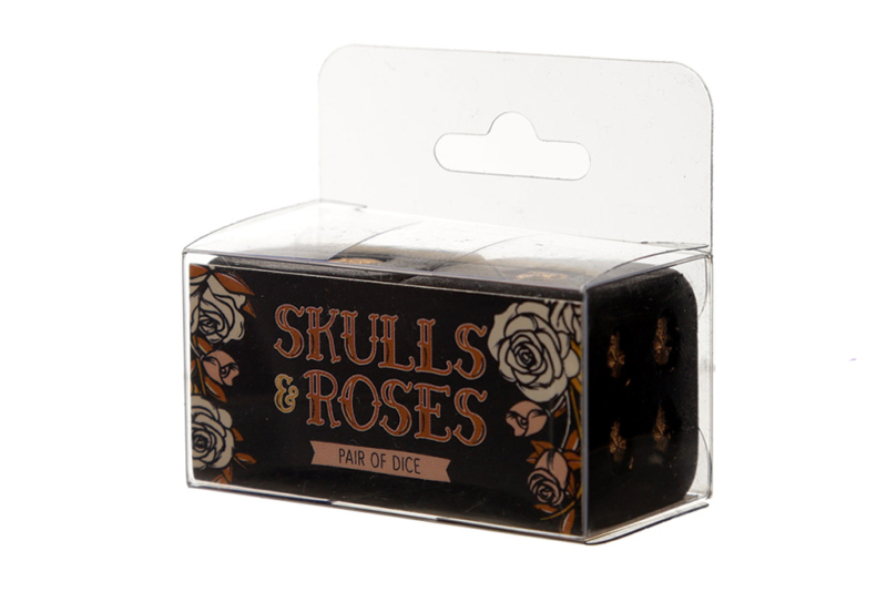 Set kockica Skulls and Roses - 2 kom