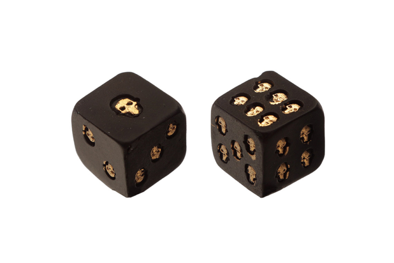 Set kockica Skulls and Roses - 2 kom