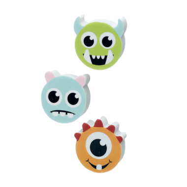 Gumice Monsters - 3 kom