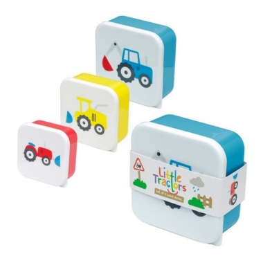 Kutije za hranu Little Tractors - 3 kom