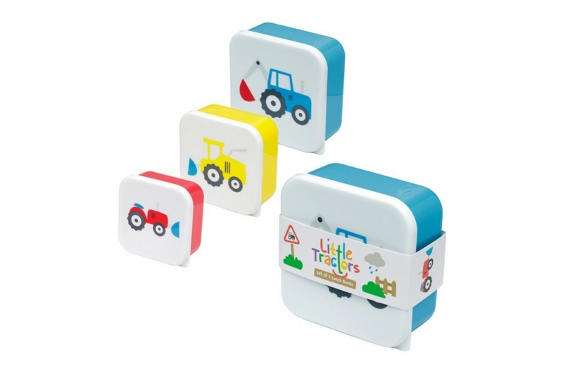 Kutije za hranu Little Tractors - 3 kom