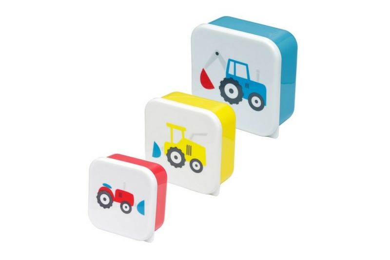 Kutije za hranu Little Tractors - 3 kom