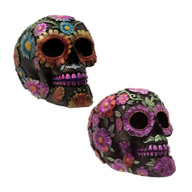 Figurice Day of the Dead Daisy & Flower Skull - izaberite boju