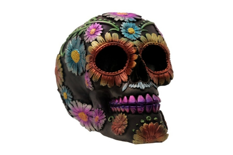 Figurice Day of the Dead Daisy & Flower Skull - izaberite boju