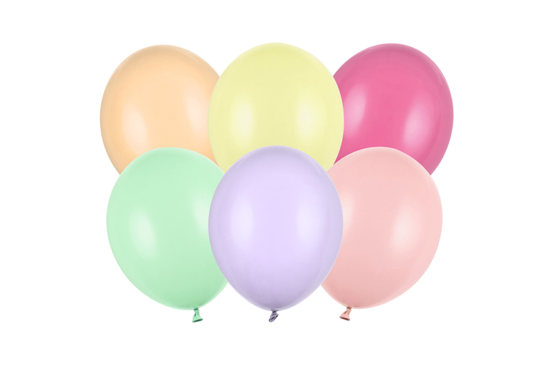 Mat pastelni mix 30cm - 100 kom