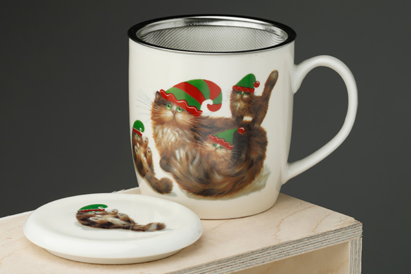 Šolja - Christmas Elf Cats