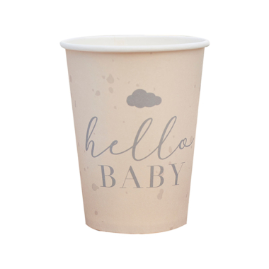 Čaše Hello baby 250ml – 8 kom