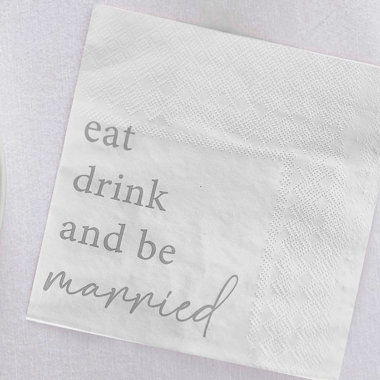 Salvete Eat, drink and be married 33cm – 16 kom