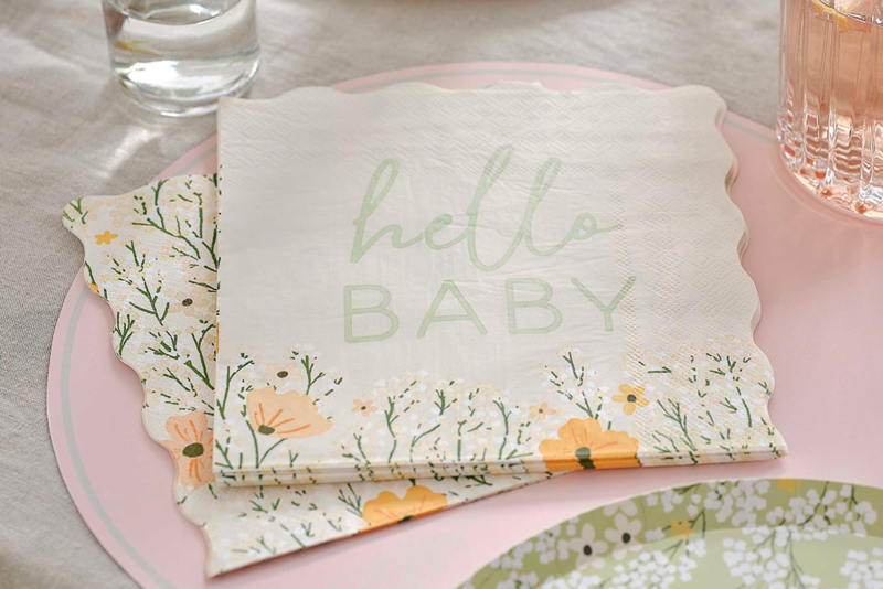 Salvete Hello baby 33cm – 16 kom