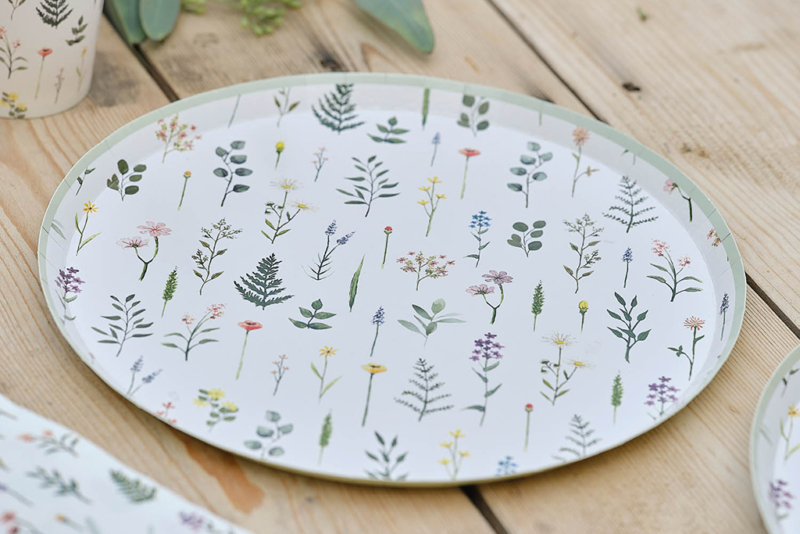 Tanjiri Floral 25cm - 8 kom