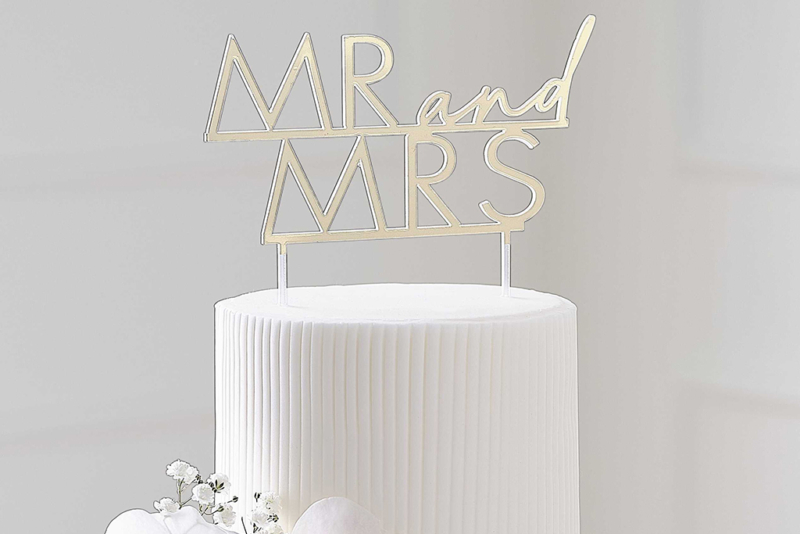Toper za tortu - MR and MRS