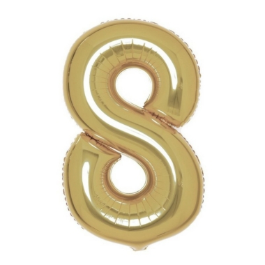 Broj 8 white gold - 86cm