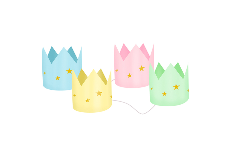 Krune Pastel mix - 8 kom