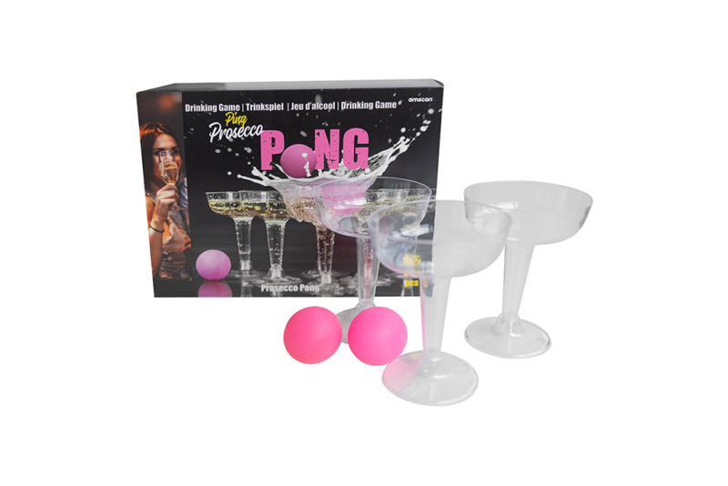 Drinking Game - Prosecco Pong