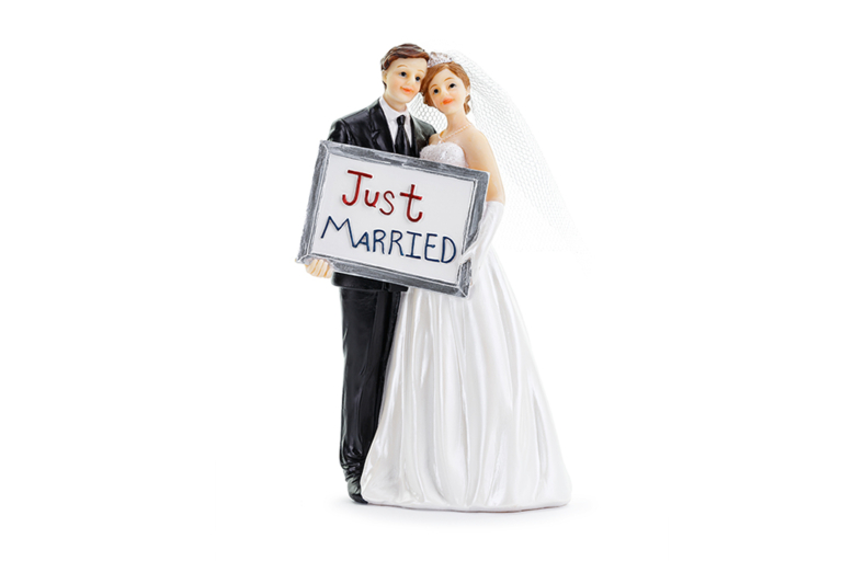 Figurica za tortu - Just Married