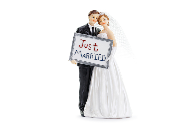 Figurica za tortu - Just Married
