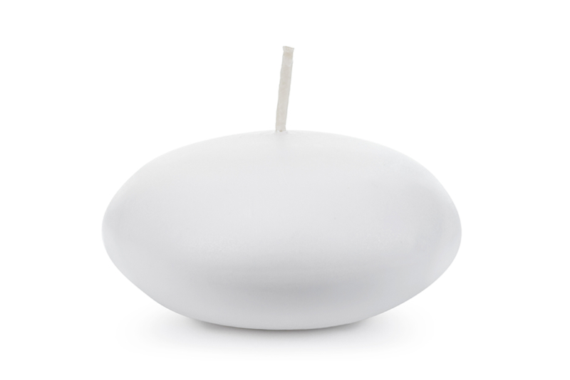 Plutajuće sveće Bele 8cm - 4 kom