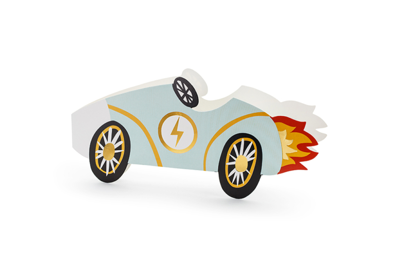 Pozivnice za rođendan Racing car - 6 kom