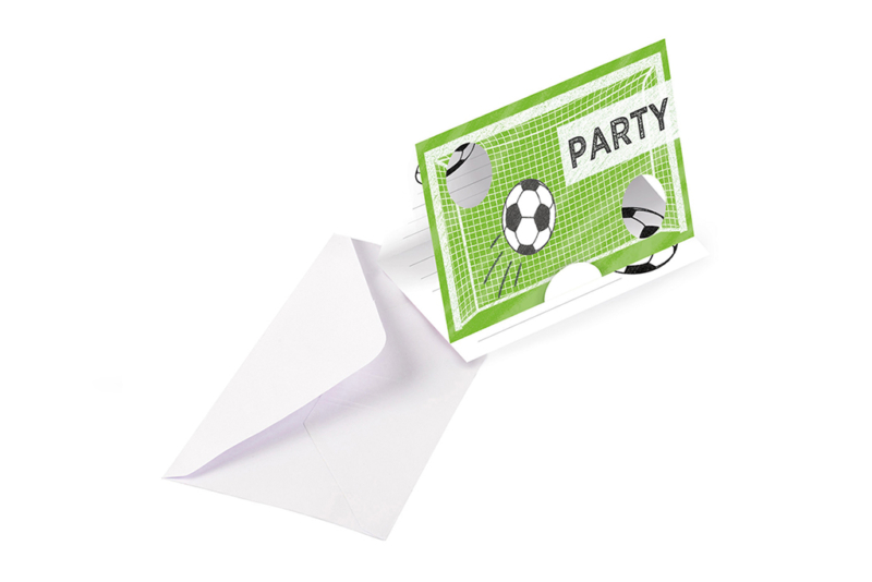 Pozivnice za rođendan Kicker party - 8 kom