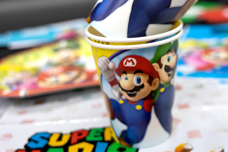 Čaše Super Mario 250ml - 8 kom