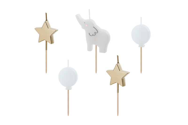 Svećice Leptirići 3.5cm - 5 kom