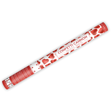 Top sa konfetama crvena srca – 60cm